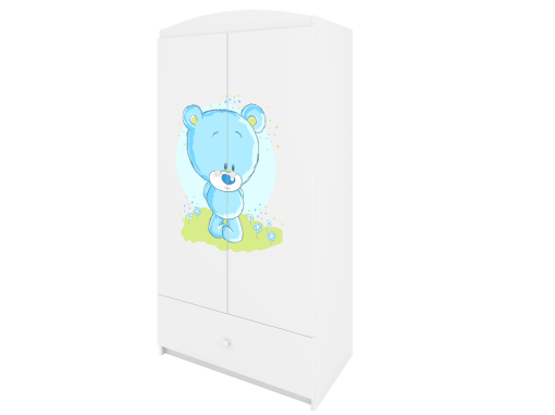 Otroška garderobna omara Blue Bear
